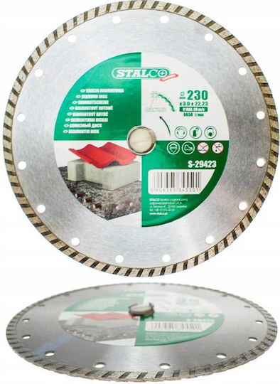 Stalco Diamond Turbo Blade 230x3.0x22.23mm S-29423