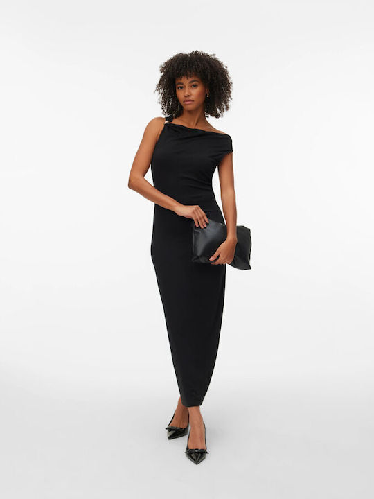 Vero Moda Φόρεμα Βραδινό Μαύρο