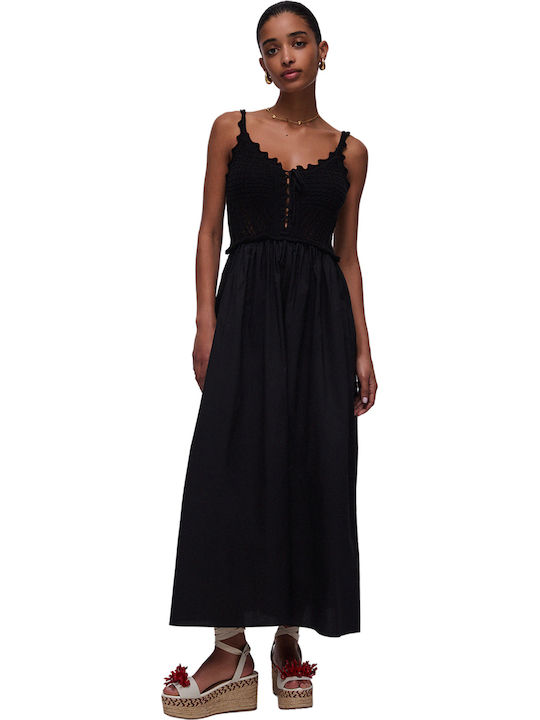 Summer Midi Dress 22222/Black