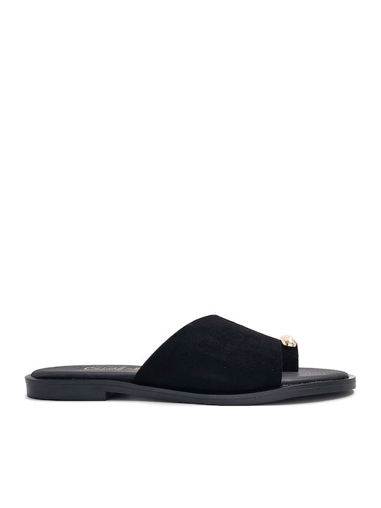 Women's Flat Sandals Black
