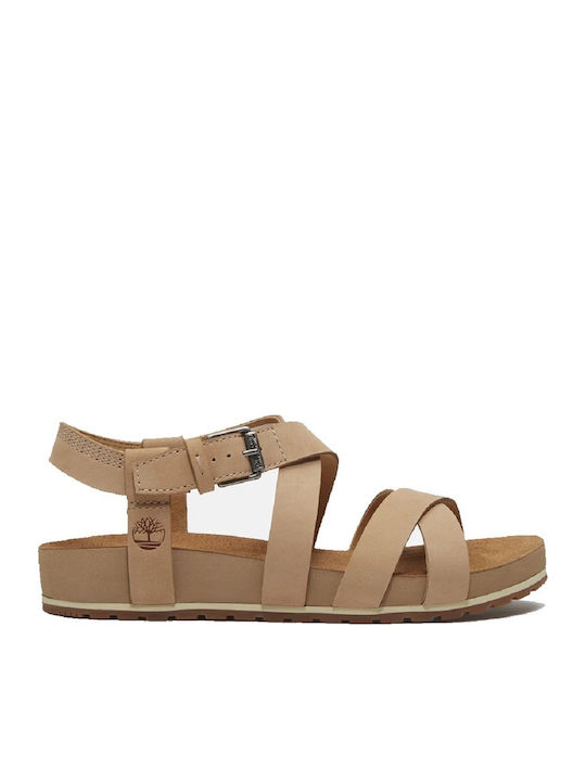 Timberland Malibu Δερμάτινα Γυναικεία Σανδάλια ...
