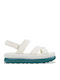 Pelotas Flota Damen Flache Sandalen Weiß