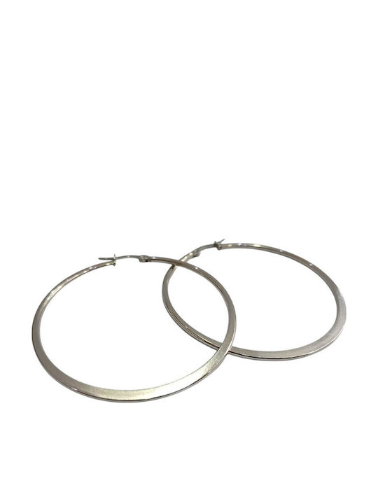 Kalliopi Silver Ohrringe Ohrhänger aus Stahl