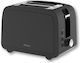 Primo Primo Toaster 2 Schlitze 900W Schwarze