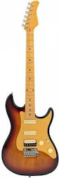 Larry Carlton Elektrische Gitarre mit HSS Tonabnehmer-Anordnung S7 HSS 3TS Neue Generation