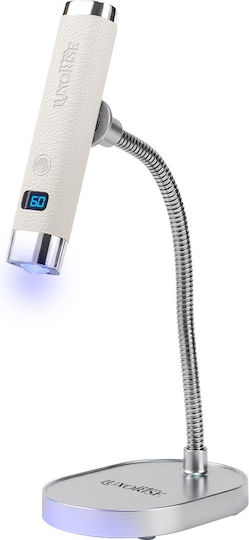 UV/LED Nagellack Aushärtungslampe Precissionbeam Pro Batterie Luxorise Weiß