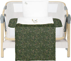 Kikka Boo Set Pentru Leagăn Secret Garden Secret Garden Verde 3 Bucăți