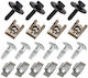 Peugeot 1007 05-09 Set Clips Engine Cover Mounting 20pcs Kit