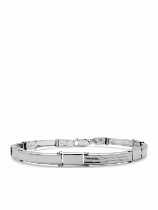 Kiriakos Gofas Men's Silver Bracelet 22cm