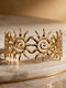 Gold Sun Cuff Bracelet