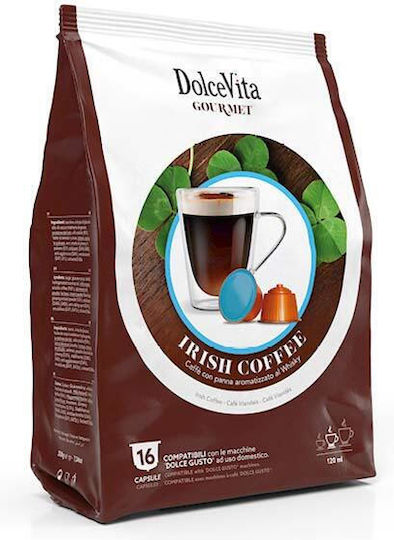 Simple Parenting Κάψουλες Espresso Irish Coffee Συμβατές με Μηχανή Dolce Gusto 16caps