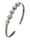 Women's Silver Handcuffs Bracelet