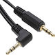Microconnect 3,5mm Klinkenkabel 3,5mm Stecker - 3,5mm Stecker Schwarz 1m AUDLL1A