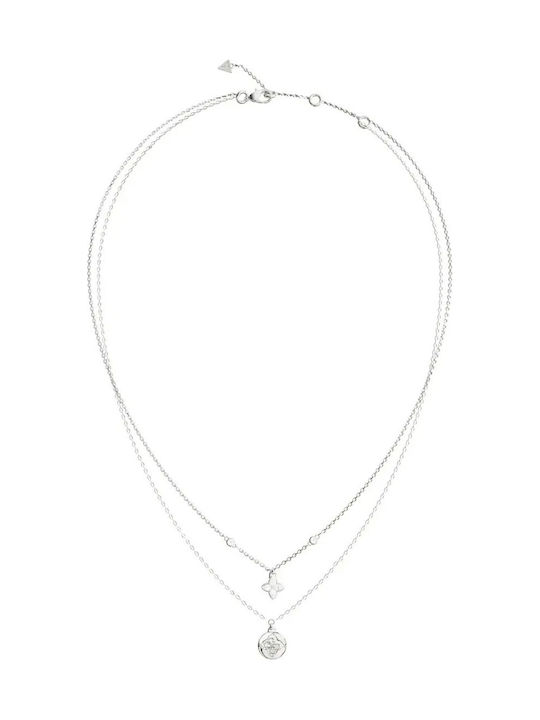 Guess Double Steel Necklace