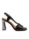 Leather Black Sandals