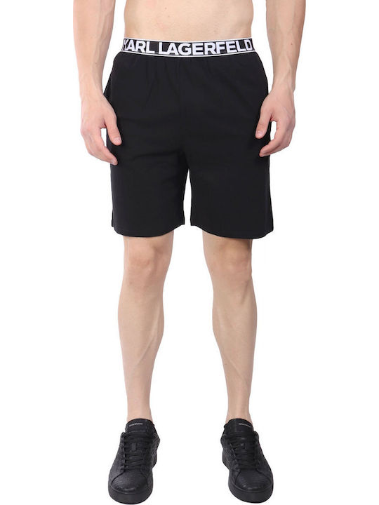 Logo Herren Shorts Schwarz