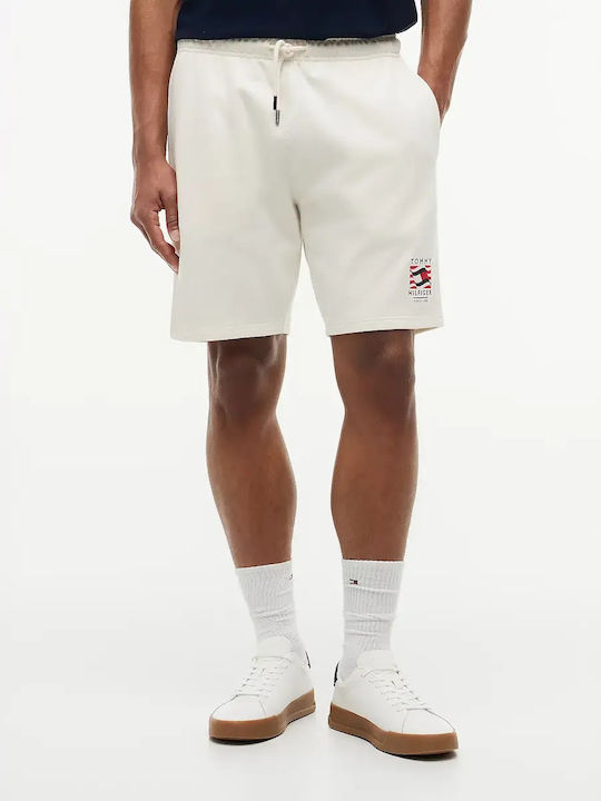 Tommy Hilfiger Мъжки Бермуди Regular Fit в Кремаво