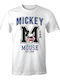 Disney Mickey Mouse M Adult T-shirt White M
