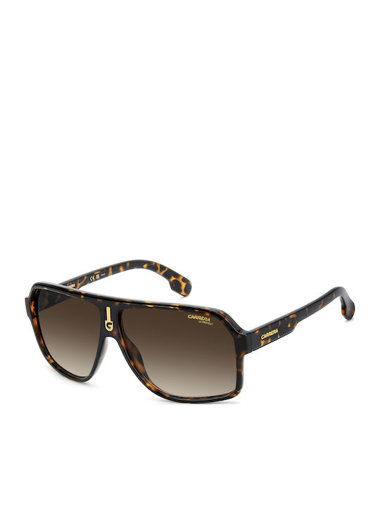 Carrera Men's Sunglasses with Brown Tartaruga H...