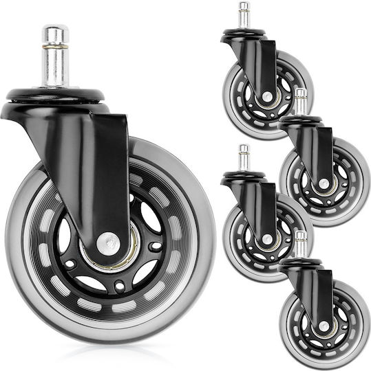 Ikea Stuhl Räder Gummi 7,5cm 10mm 5 Stück