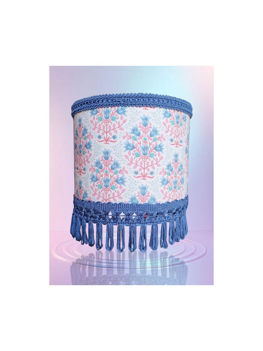 Oxygen Ethnic Tribal Blue Ceiling Light With E27 Socket 35x20cm