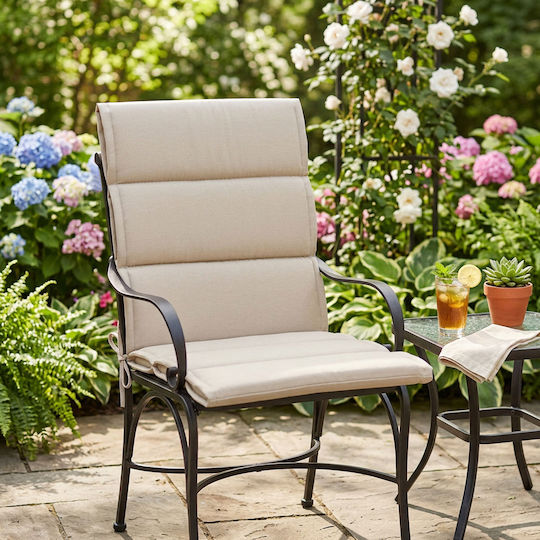 Ravelia Perne Pentru Scaune De Grădină Bej 50x105cm Ravelia Perne Pentru Scaune De Grădină Bej 50x105cm