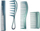 Beauty Salon Set Of 4 Hair Combs