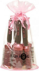 Head Jog Hair Brushes Set 5 Pieces
