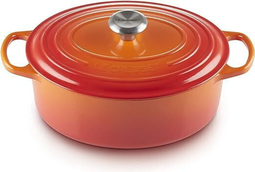 Le Creuset Volcanic Ρηχή Κατσαρόλα από Μαντέμι 6.3lt / 31cm