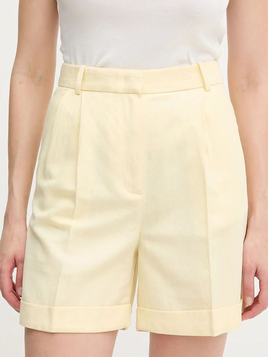 Tommy Hilfiger Damen-Leinen-Shorts Gelbe