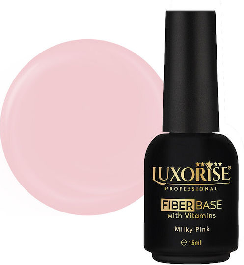 Fiber Base Vitamins Luxorise Milky Pink 15ml