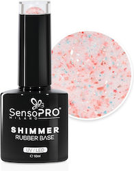 Shimmer Rubber Base Sensopro Milano #40 Spotlig...