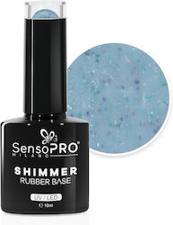 Shimmer Rubber Base Sensopro Milano #52 Spoty S...