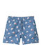 Tutete Sun Protection Hippos 2-3 Years Kids Swimwear Swim Shorts Light Blue