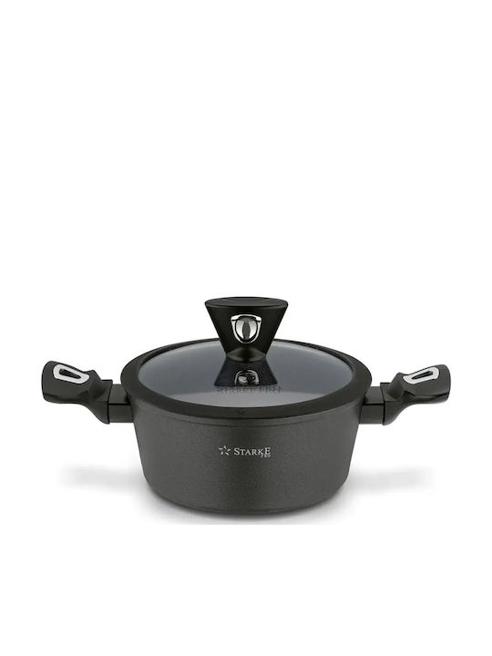 Starke Pro Βαθιά Κατσαρόλα από Αλουμίνιο 28cm