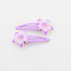 Set 2 Stück Haarnadeln Tropical Blume-Lila