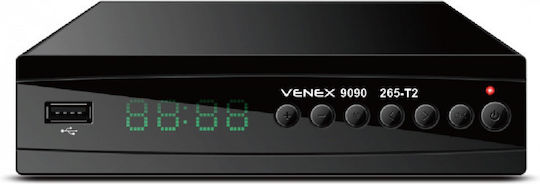 Jager VENEX-2265T2 Ψηφιακός Δέκτης Mpeg-4 Σύνδεσεις SCART / HDMI / USB