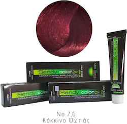 Miss Sandy No 7,6 Κοκκινο Φωτιας Miss Sandy No 7,6 Κοκκινο Φωτιας