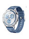 Rubber Strap Light Blue 22mm