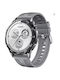 Watches Island Gummi-Armband Grau 20mm