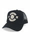 Von Dutch Men's Trucker Cap Black Vd 0 Cas1 Bik Bla-noir