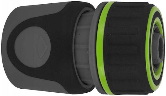 Quick Coupler 3/4 Stop Black Plastic
