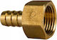 Hose End 1/2x14mm Brass Male