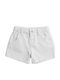Kids Shorts Bermudas Fabric White