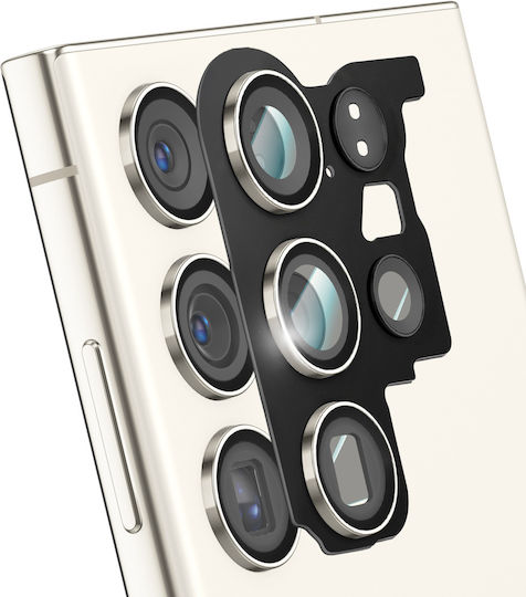 Clappio Obiectiv De Înlocuire Cameră Spate Galaxy S23 Ultra Carcasă Bej