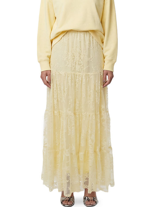 C. Manolo Maxi Damenrock mit Tüll Blumen Gelb C. Manolo Maxi Damenrock mit Tüll Blumen Gelb