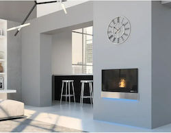 Moretti Slot Vision Energiake Kamin Pellet Luftkanalverbindung 10.4kW Gerad mit Fester Tür