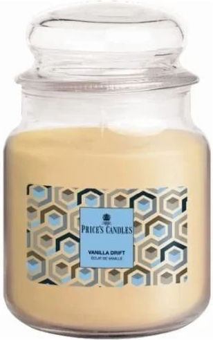 Aromatisches Kerze Mittlere 375g Price's Candles Vanille Drift