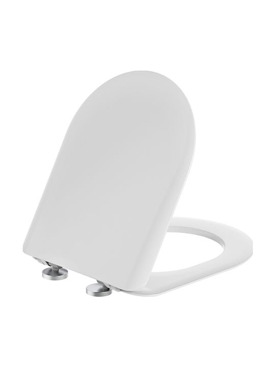 Elvit Toilet Seat Soft Close Plastic White
