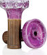 Werkbund Bol Narghilea Violet Alb HB070-Bubble Violet Alb